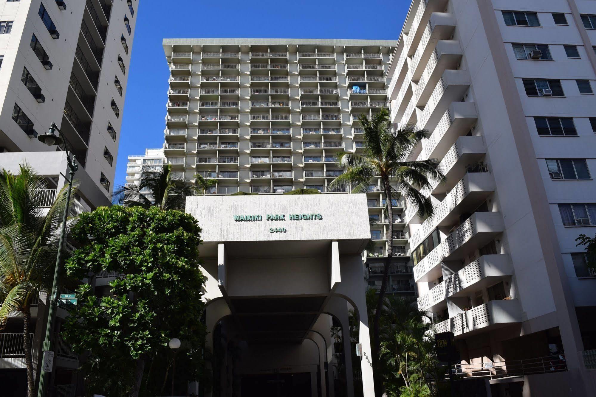 Aparthotel Waikiki Park Heights Honolulu Exteriér fotografie